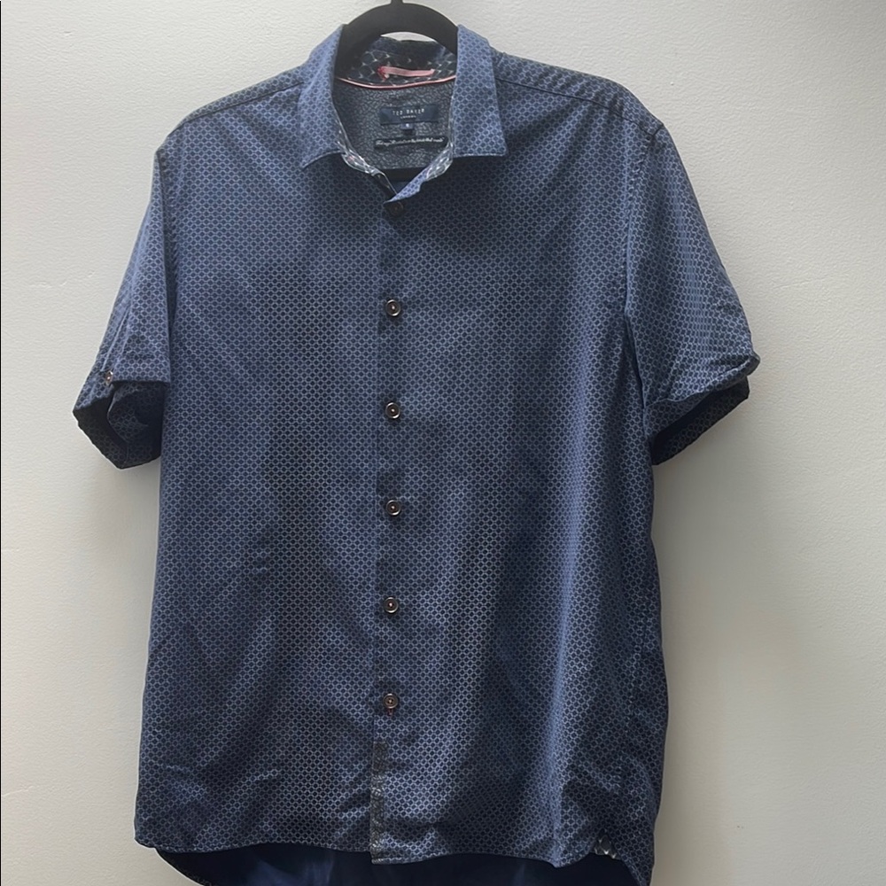 Ted Baker Blue Casual Button Down Shirt
